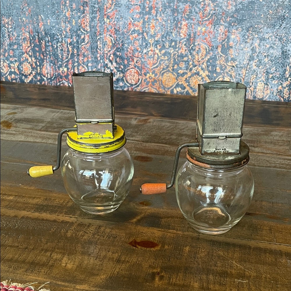Vintage Hazel Atlas Nut Grinders